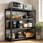 4-Tier Kitchen Storage Shelves,2000LBS Heavy Duty Metal Shelving,59 - Image 7