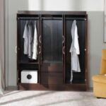FLASH 6 DOOR WARDROBE - WENGE - Image 2