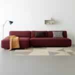 Velmora Modern L-Shaped Sectional Sofa with Deep Seating (Grey) - Image 7