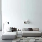 Velmora Modern L-Shaped Sectional Sofa with Deep Seating (Grey) - Image 2