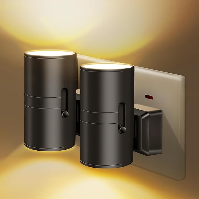 610IwfqYCfL._AC_SX679_-1.jpg Night Light with Light Sensor, Warm White 3000K, 2 Pack - Image 1