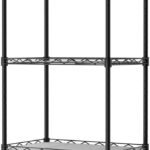 WORKPRO 5-Tier Metal Shelving Unit, Height Adjustable Storage Rack