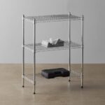 amazon basics 3-Shelf Shelving Unit - Chrome (Steel) - Image 7