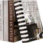 THE WHITE SHOP Decorative Books,4-Piece Faux Display Set for Home