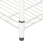 amazon basics 3-Shelf Shelving Unit - Chrome (Steel) - Image 5